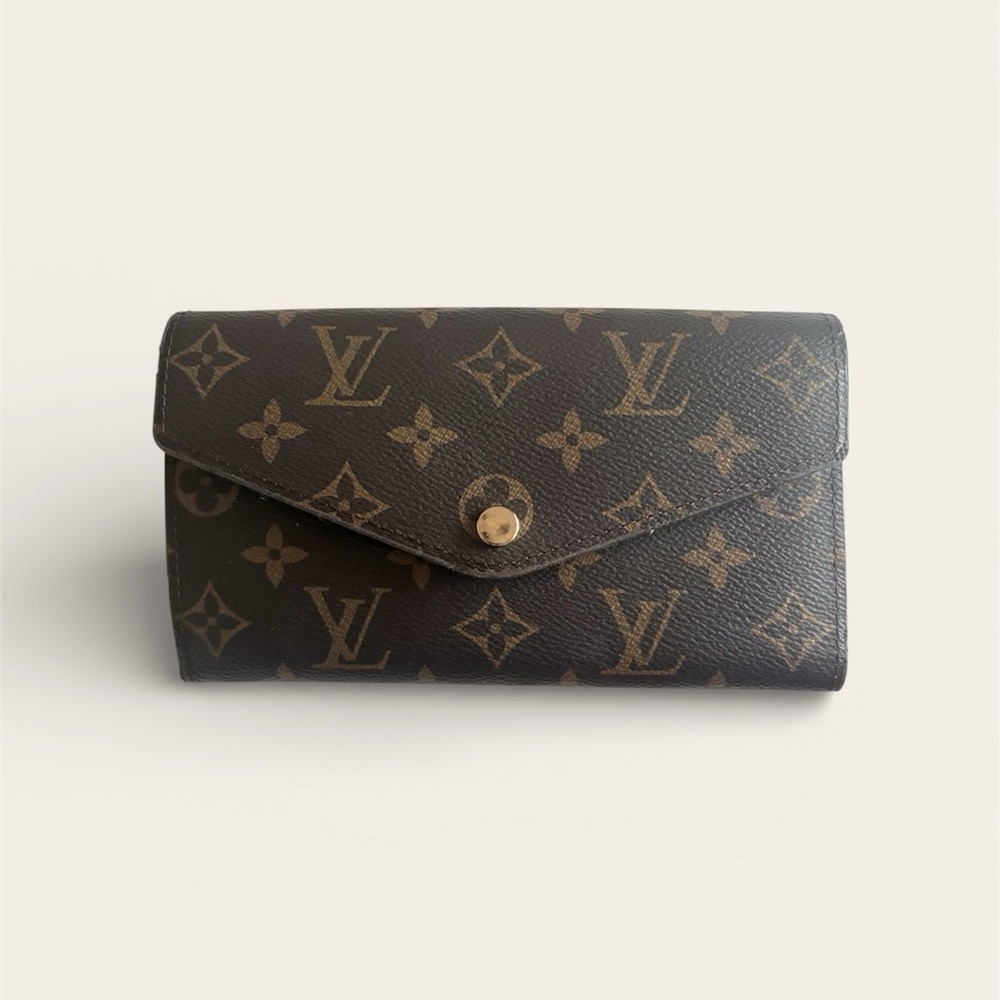 Louis Vuitton Monogram Canvas Brown Wallet
